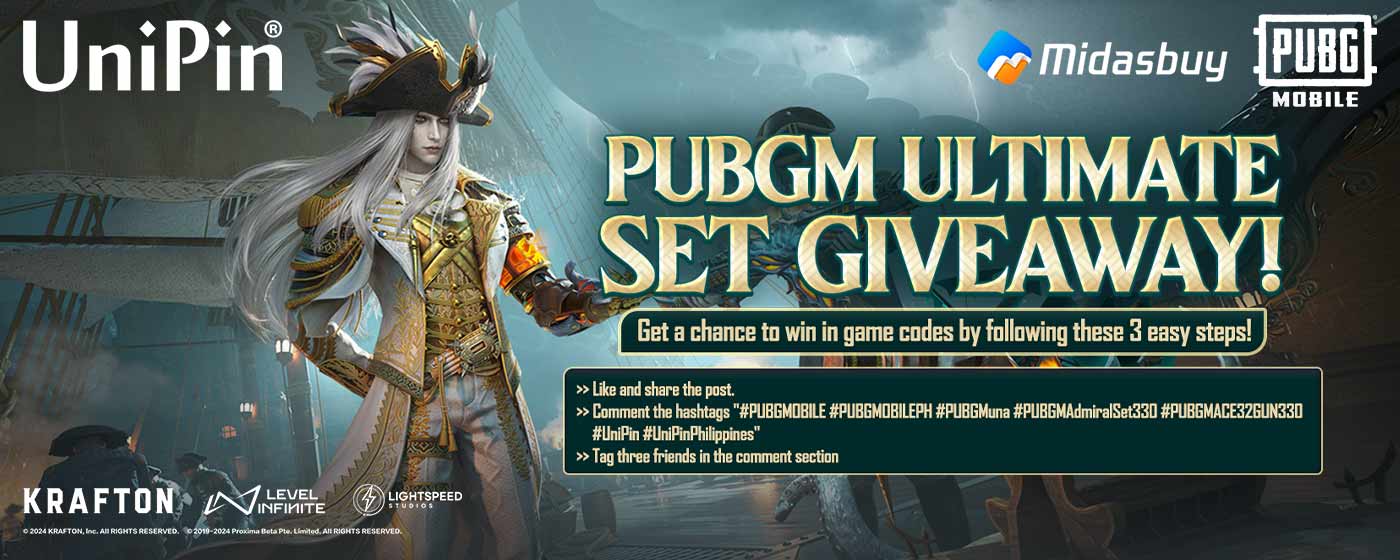 PUBGM Ultimate Set Giveaway (PH)